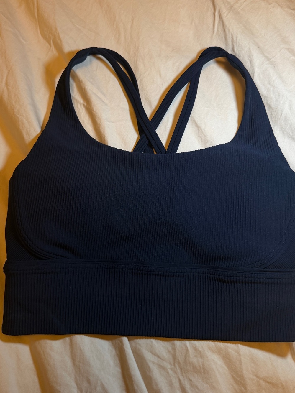 lululemon ribbed sports bra